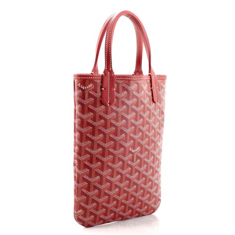 goyard poitier mini tote price